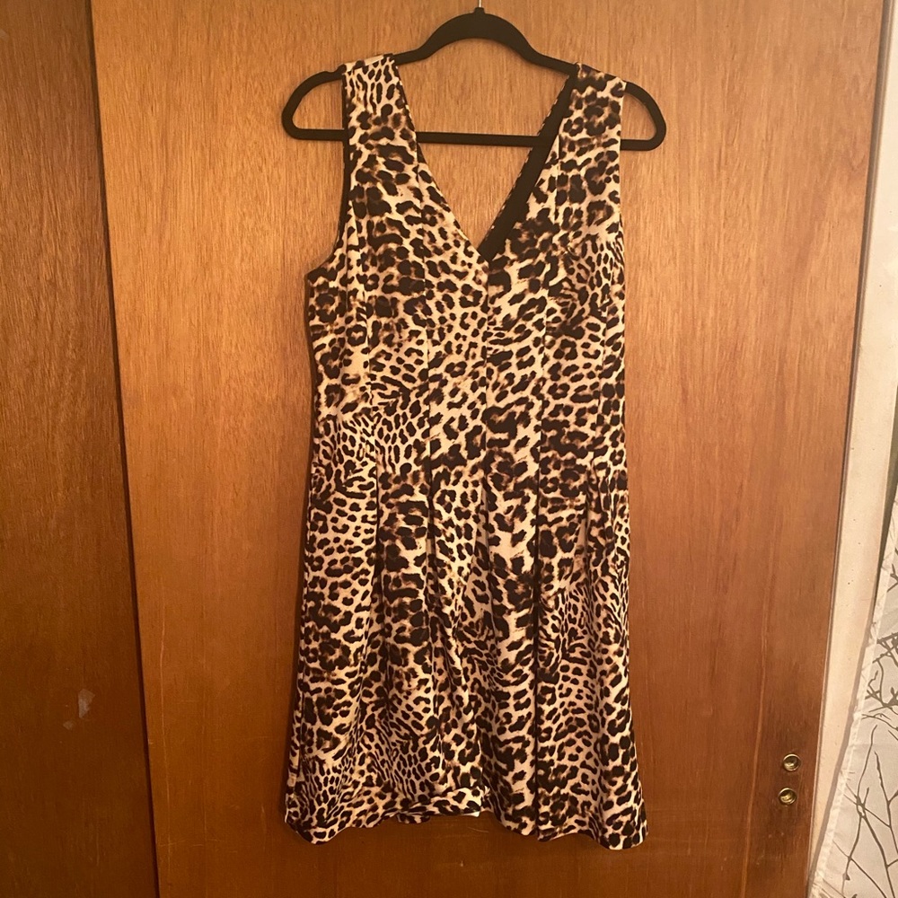Vince Camuto Leopard Dress